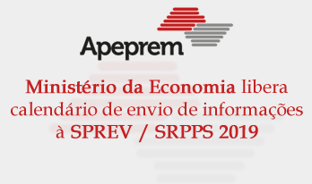 Calendário de envio de Informações à SPREV / SRPPS 2019 é publicado