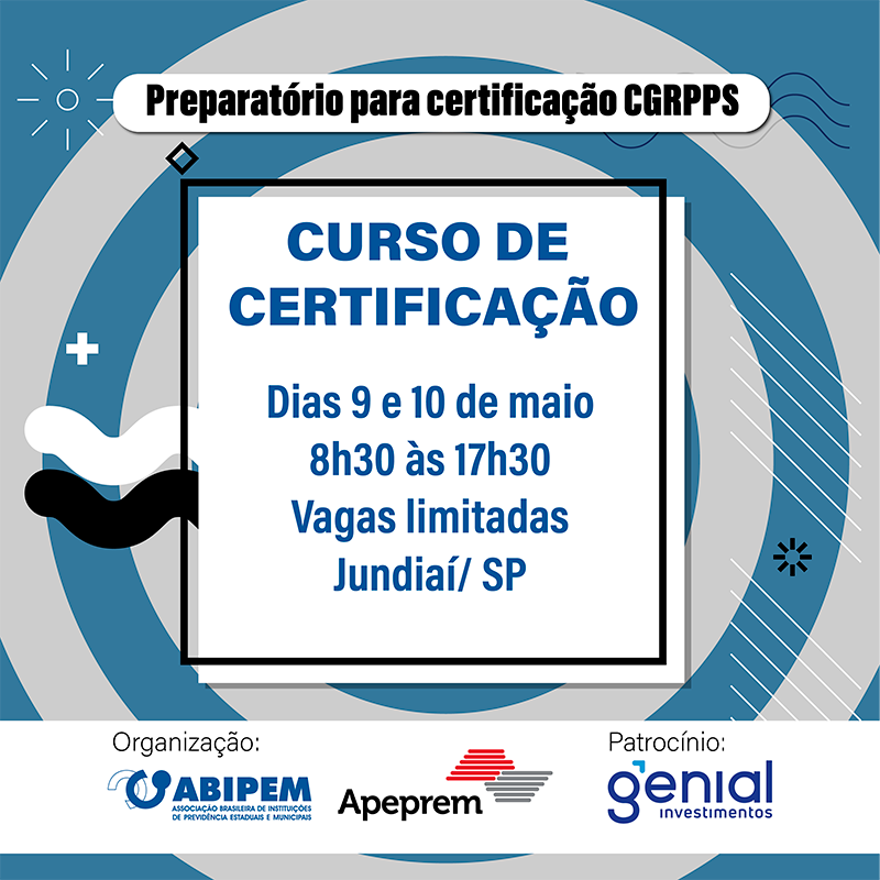ABIPEM e APEPREM realizam o Curso Preparatório para certificação CGRPPS.