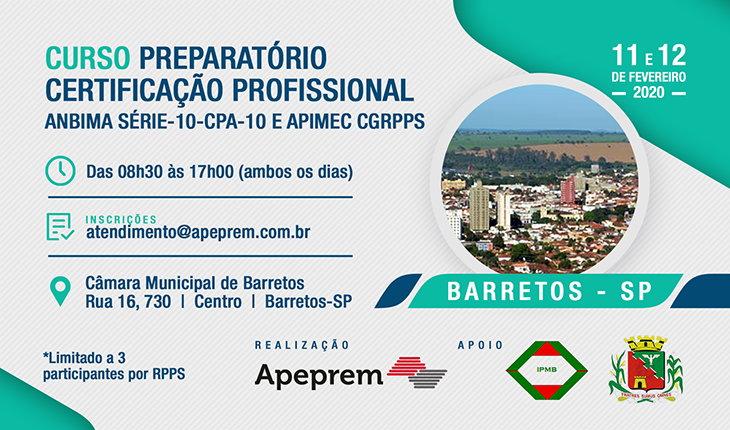 CURSO PREPARATÓRIO CPA-10 E APIMEC CGRPPS