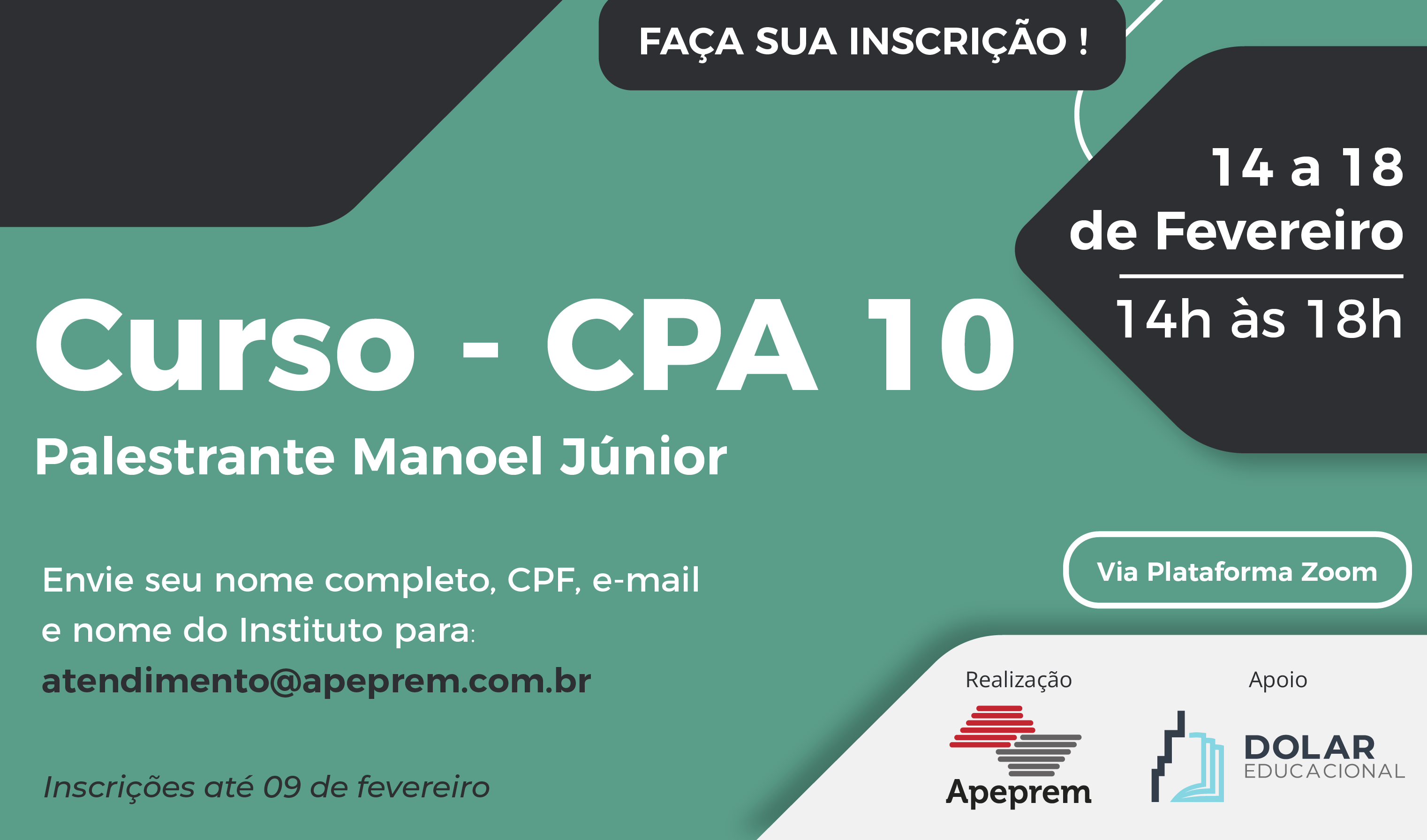 Curso CPA-10 - Fevereiro 2022