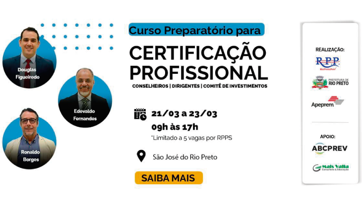 Curso Preparatório para Certificação Profissional - São José do Rio Preto