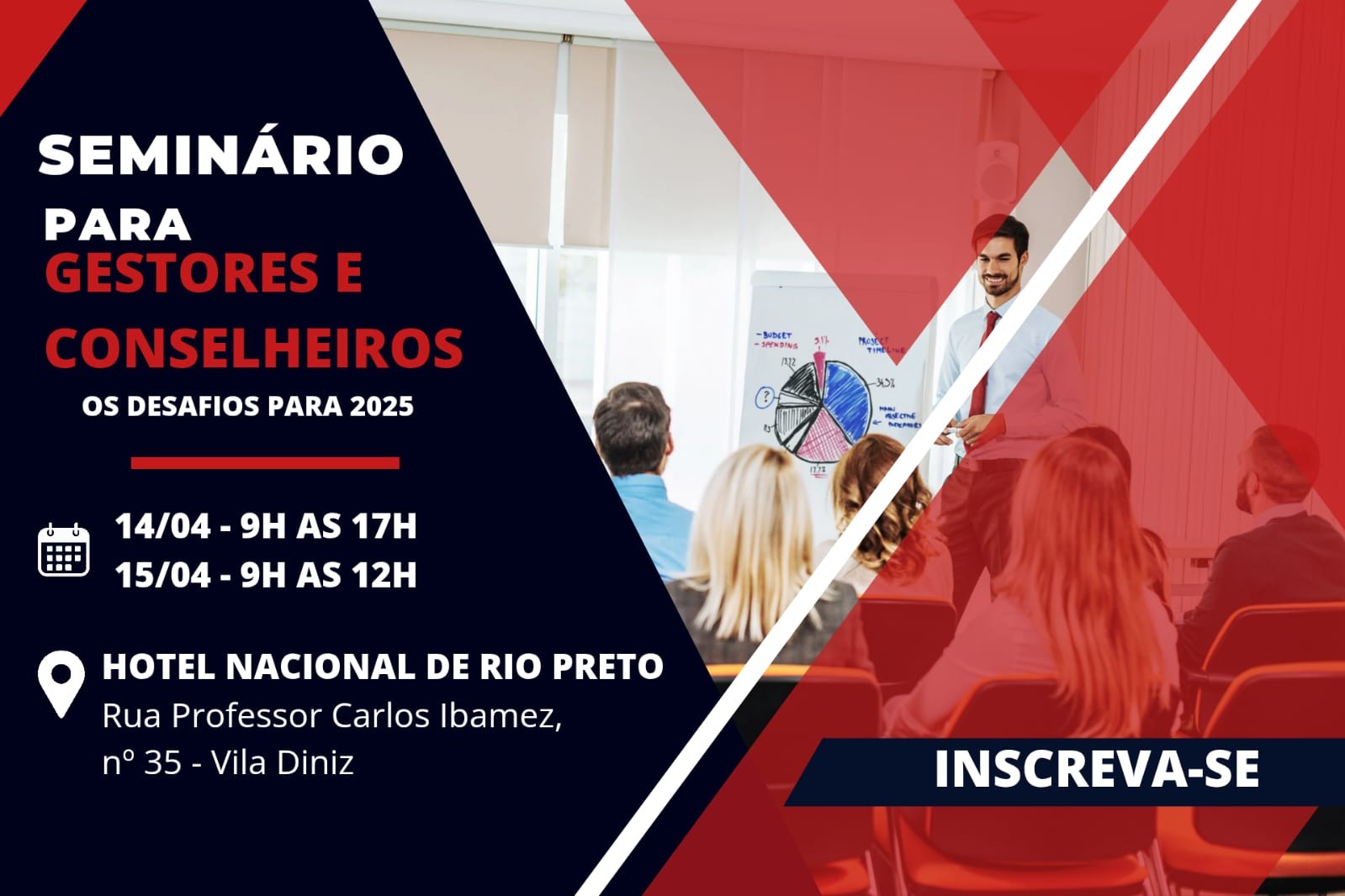 Seminário para Gestores e Conselheiros: Os desafios para 2025 | Abril 2025