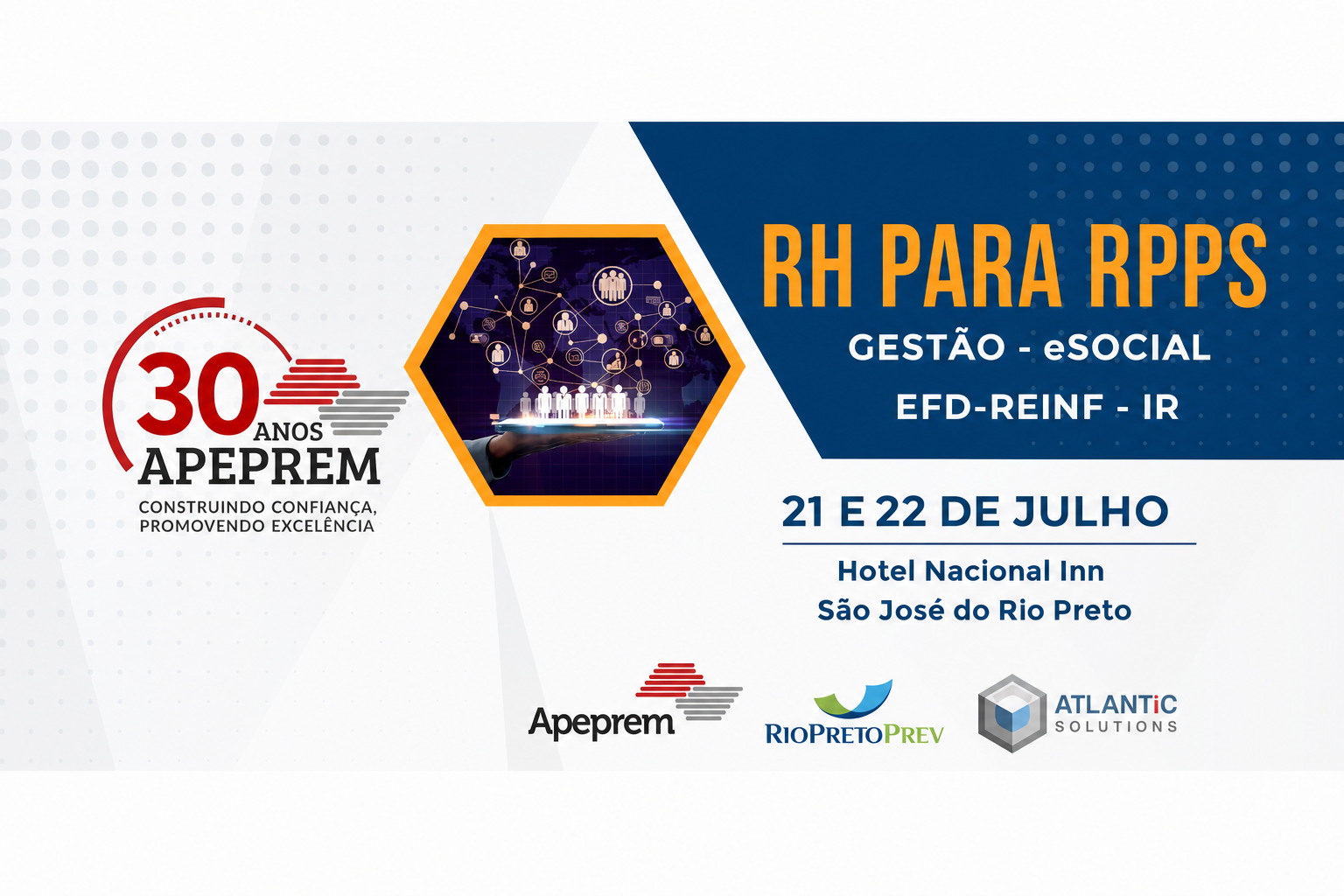 RH PARA RPPS | GESTÃO - eSOCIAL - EFD - REINF - IR