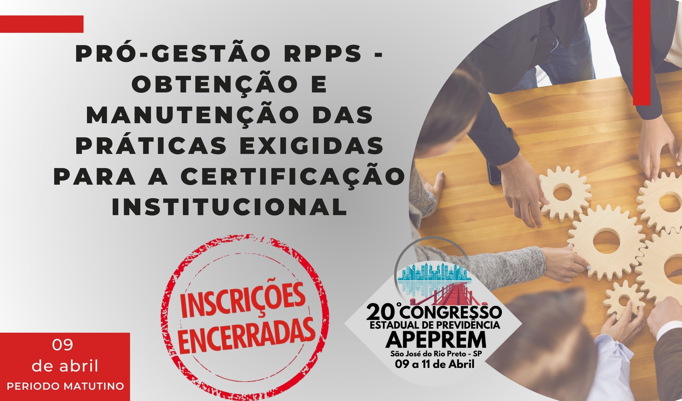 Curso: Pró-Gestão RPPS - Obtenção e Manutenção para Certificação Institucional (Abril 2024)