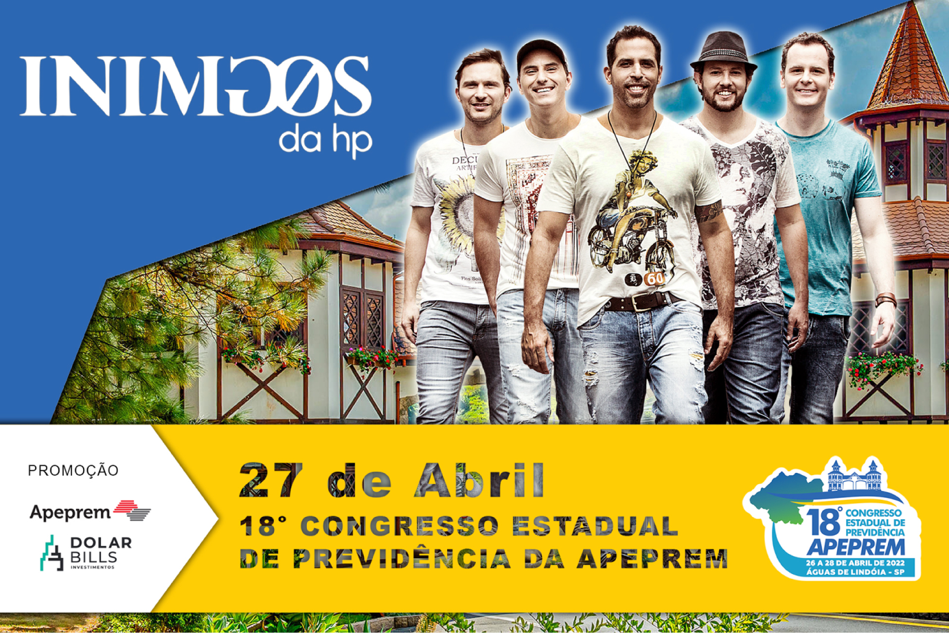 Presença confirmada: Inimigos da hp