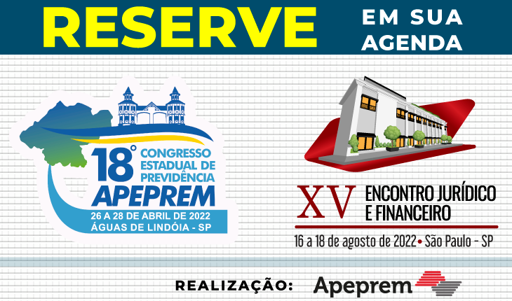 Reserve em sua agenda os eventos Apeprem 2022