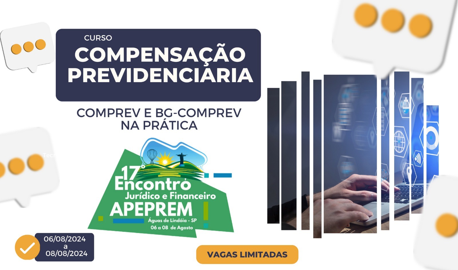 Curso Compensação Previdenciária (Agosto 2024)